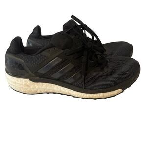 Adidas Boost Supernova Black Men’s 9 1/2 Sneaker Running Athletic Sport Shoe